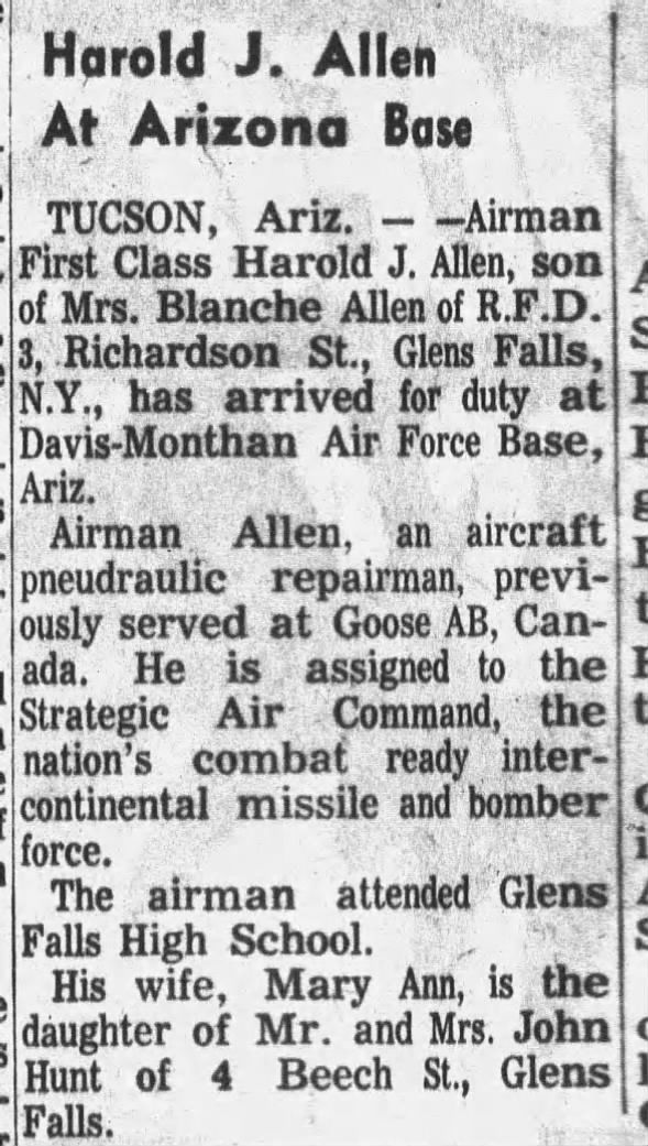 Harold J. Allen Air Force